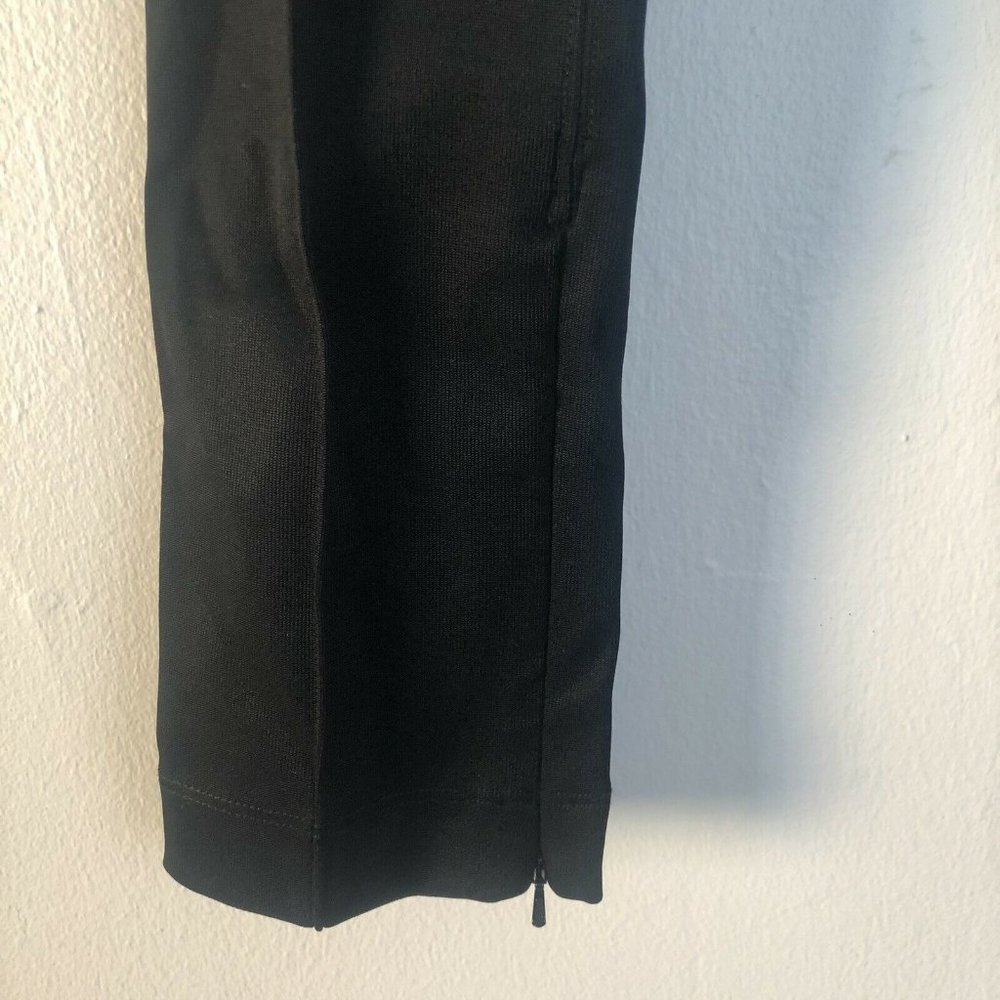 Helmut Lang Rib Leggings Pants Black Pull On Ankle Zip Blogger S NWT $370 - Picture 12 of 12